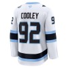 Miesten Pelipaita Utah Hockey Club Fanatics Premium Logan Cooley Vieras Valkoinen